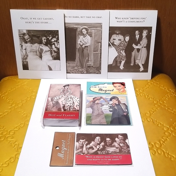Shannon Martin Cards Matches Magnet Anne Taintor Magnet - Picture 1 of 9